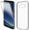 COPHONE® kompatibel Samsung Galaxy S8 Hülle Silikon 360 Grad transparent. Total transparent, weiche Vorderseite + harte Rückseite. Stoßfeste 360-Grad-Touch-Handyhülle für Galaxy S8