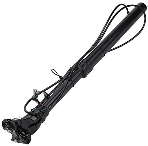 FOLOSAFENAR Verstellbare Sattelstütze Mountainbike Verstellbare Sattelstütze Sattelstütze aus Aluminiumlegierung Radfahren, robust und langlebig Einfache Einstellung (27.2mm)