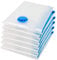 10 Pack 70x50cm Vacuum Storage Bags - Air Tight Space Saver Vaccum Bags for Wardrobes, Cupboards - Large Reusable Vacuum Bags for Clothes, Duvets, Bedding and Blankets