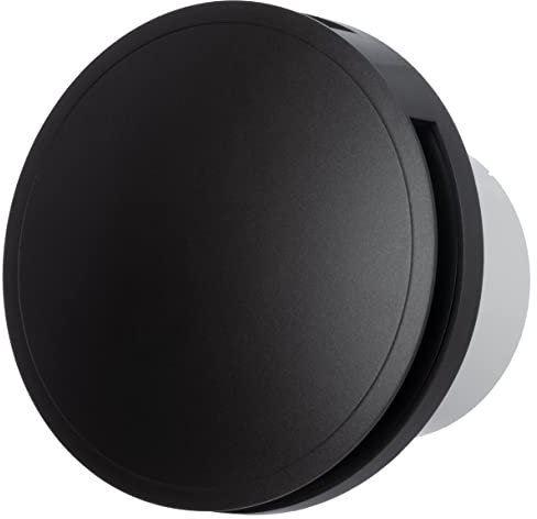 LIRAST Ø 100mm / 4 inch Anthracite Bathroom Fan - Ventilator for Bath Kitchen Toilet - Extractor Fans - Ball Bearing