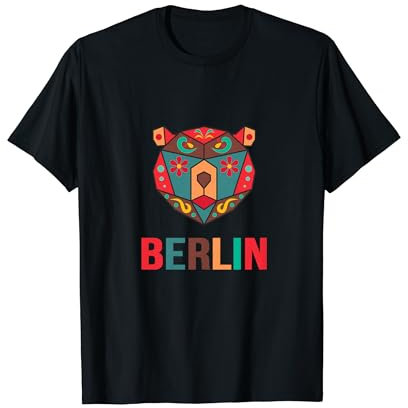 Berlin ist meine Stadt – Buntes Berlin Design T-Shirt