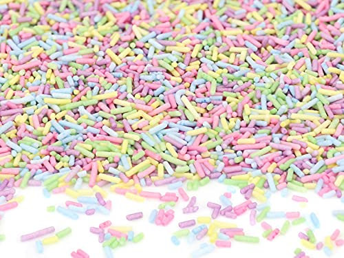 Zuckerstreusel pastell 80g Streudekor