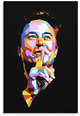 Poster Elon Moschus, 30 x 45 cm