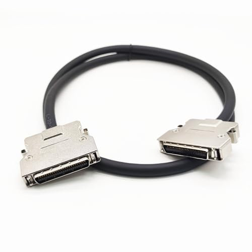 SCSI 50-poliger männlich auf männlich, Splitter, verriegelt Stecker auf Verriegelung, Buchse für Kabel, 1 meter