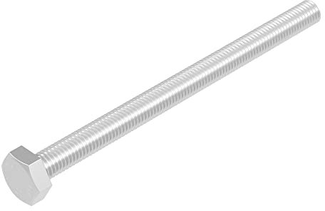 SECCARO Viti a testa esagonale, M4 x 55 mm, in acciaio inox V2A VA A2, DIN 933/ISO 4017, esagonali esterni, 20 pezzi