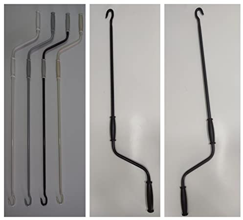 Asta Di Manovra Per Tenda Da Sole Varie Misure, Bastone Universale Per Tende (ANTRACITE 1,5 METRI)