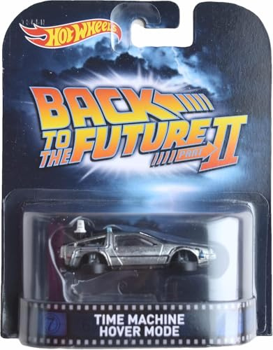 Hot Wheels Time Machine Hover-Modus, Zurück in die Zukunft Teil II [Retro]