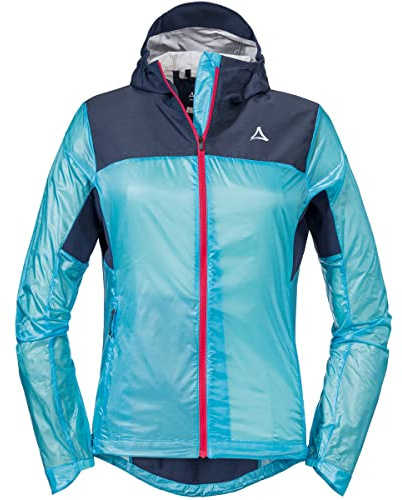Schöffel Damen Flow Trail Jacke, Mitteltürkis, 40