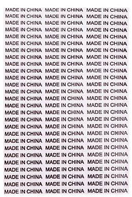 Parliky 5000stücke Selbstklebende Aufkleber Made in China Wasserfeste Etiketten Als Paketaufkleber Kennzeichnung Des Herkunftslandes Für Importierte Produkte Aus China