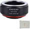 PHOLSY Anello Adattatore Compatibile con Obiettivi Contax/Yashica CY Mount su Fujifilm X Mount Corpo Fotocamera per X-H2S, X-Pro3, X-T5, X-T4, X-T3, X-S20, X-S10, X-T30II, X-E4 etc. CY-FX