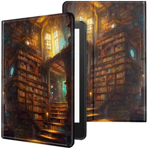 CGFGHHUY for Microsoft Surface GO 3 Case Lightweight Protective PU Leather Smart Stand Cover with Auto Wake Sleep Tablet Case for Microsoft Surface GO/GO 2/GO 3 - Books