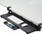 ETHU Under Desk Keyboard Tray, 68x30cm Ergonomic Pull-out Tray with C-Clamp Large Size Keyboard Tray Mount Easy to Install, Computer Keyboard Stand for Home and Office (Black)