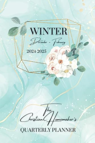 Quarterly Planner Bullet Journal and Habit Tracker for Christian Homemakers