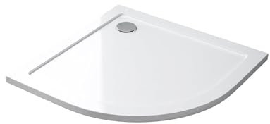 Mai & Mai Duschwanne Duschtasse Lucia/Faro in weiß inkl. AL02, Form: Viertelkreis, BTH: 80x80x4cm
