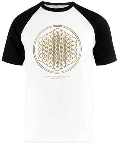 3D Sempiternal Unisex Baseball T-Shirt Weißes Kurzarm-T-Shirt
