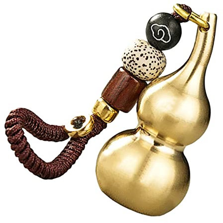 GALPADA Messing Kürbis Anhänger Vintage Anhänger Tasche Zum Aufhängen Dekor Kürbis Schlüsselanhänger Dekor Auto Dekor Anhänger Tasche Schlüsselanhänger Anhänger Auto Anhänger