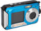 Dv Digital Camcorder, Digital Camera, 16X Zoom 2.7K Full Hd Video Waterproof Micro Usb 2.0 Digital Camera For Photography Dual Screen Waterproof (Blue)