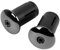 1 Paar Fahrrad Lenkerstopfen Rennrad, Lenkerendstopfen, Lenkerendkappen, Bar End Plugs, Aluminium Fahrradlenker-Endstopfen, Lenkerstopfen Rennrad, Bar Ends Innenklemmung, für Mountainbike MTB Fahrrad