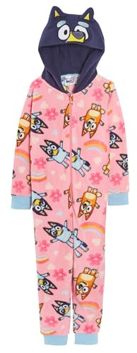 Disney Minnie Mouse Tutina per Ragazze Pigiami all in One Bambini Pigiami Pigiami con Cerniera Pigiami per Bambini Pigiami