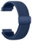 Wanme Bracelet pour Amazfit GTR 3 / GTR 3 Pro, 22mm Réglable Bracelet en nylon tissé avec fermeture magnétique pour Amazfit GTR 4 / Stratos 3 / Stratos 2 / Stratos, Bleu marine