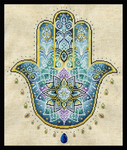 Design Works Crafts Inc. Hamsa Kreuzstich-Set nach Zählmuster