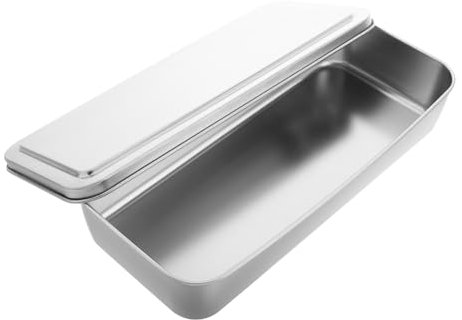 BEBEMOKO Teglia Acciaio Per Dolci Per Forno Tostapane Per Cheesecake Dimensioni Resistente e Facile