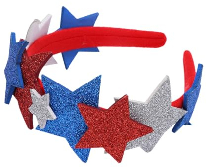 BESPORTBLE Stirnbänder Für Unabhängigkeitstag Der Usa Leichtes Haarschmuck Partyzubehör Mit Design Für Fröhliche Anlässe Altersgruppen