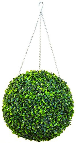 Primrose 28cm Lifelike UV Protected Artificial Topiary Boxwood Ball