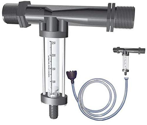 Inyector Venturi de fertilizante 25Ø 3mm. Caudal máximo riego 588 l/h. Caudal máximo fertilizante 40 litros a 3bar. Rosca macho 3/4. Injector de fertilizante profesional fabricado en España