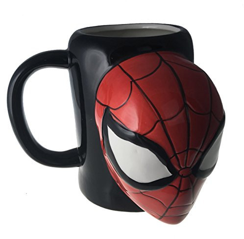 Surreal Entertainment Spiderman 3D-Keramik modellierte Tasse, 24 Unzen