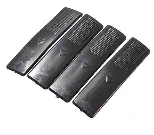C-FUNN 4 Stück Dachreling Clip Rack Formteil Ersatz Schwarz Für Mazda 2 3 5 6 Cx7