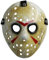 CASA CLAUSI Jason Mask Jason Maske Halloween-Kostüm Cosplay Party Erwachsene Schwarze Augen