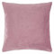 pad - Elegance - Samt Kissen, Zierkissen, Kissenhülle - 40 x 40 cm - Farbe: Lilac Altrosa - ohne Füllung