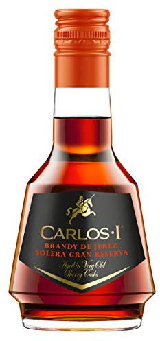 CARLOS I BRANDY DE JEREZ 5 CL/LIQUORE MIGNON DA COLLEZIONE