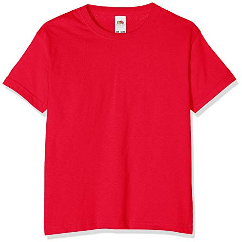 Fruit of the Loom T-Shirt Performance pour bébé, Rouge, 12-13 Ans