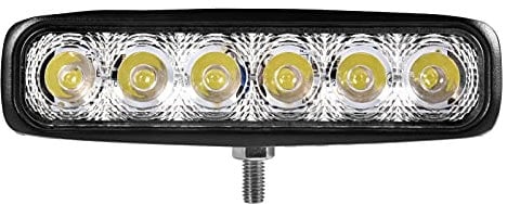 18w Led Arbeitsscheinwerfer, Rückfahrscheinwerfer Led 12V 24V, IP67 Wasserdicht für SUV, UTV, Kaltweiß (6500K) [Energieklasse F]