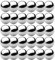 cyclingcolors 30x Kugeln Stahl kugelring kugellager Fahrrad (6.5mm)