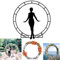 6.5 Ft Round Hammer Tone Black Metal Arch Garden, Arbor for Garden, Indoor and Outdoor, Party Decoration, Easy Assembly (with Support Legs, Ground Anchors, Screwdriver, Instructions)
