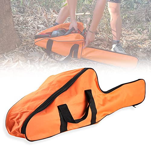 Bolsa de transporte para motosierra compatible con Stihl Husqvarna de 12''/14''/16'' Bolsa de almacenamiento para motosierra, herramienta antirayaduras contra el polvo y los rayones