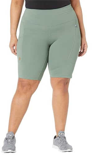 Fjallraven 87138-614 Abisko Short Tights W Pantaloncini Donna Patina Green Taglia XL