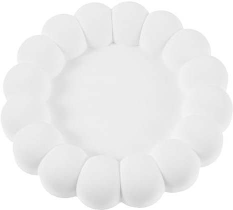 Parliky Plateau à Bijoux Rond Support Décoratif Pour Bijoux Et Petits Objets Plateau De Rangement Pour Bureau