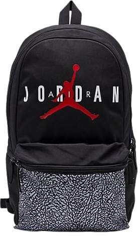 Nike Jordan HBR Air Rucksack, Black/Elephant Print, L