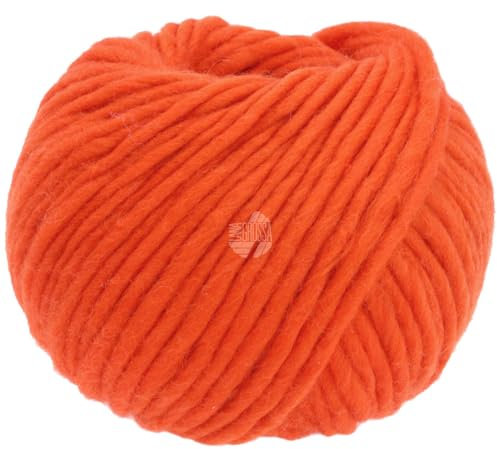 LANA GROSSA Per Lei GOTS | Klassisches Merino-Dochtgarn, GOTS zertifiziert | Handstrickgarn aus 100% Schurwolle | 50g Wolle zum Stricken & Häkeln | 60m Garn FB 41