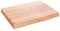 vidaXL Encimera de Baño, Tablero Plegable de Mesa, Encimera de Estantería Escritorio, Encimera para Armario, Madera Maciza Tratada Marrón Claro