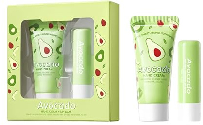 15g Handcreme und 3.2g Avocado-Lippenbalsam, Lipsticks
