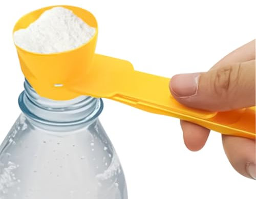 Cucchiaio in polvere proteica, imbutitore scorrevole | Misurare la pala con il design delizioso per la sua struttura aderente e deliziosa e offre un facile utilizzo a