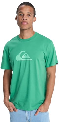 Quiksilver T-Shirt mit kurzen Ärmeln, EV Com Logo, SS, für Herren, Grün