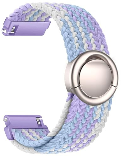 Issinlky 18MM 19MM 20MM 22MM Nylon geflochtene armband, Quick Release elastische Runde Schnalle armband für Frauen Männer