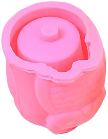 ULDIGI Silicone Owl Flower Pot Mold for Concrete Craft DIY Bird Vase Plant Holder Mold Casting Resin Plaster