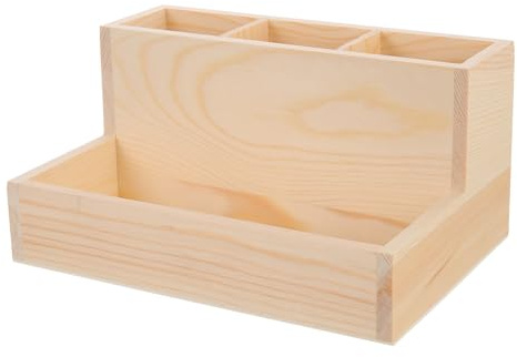 PAMINGONO Nail Art Tools Box with Divided Grids Design and No Smell Synthetic Material Manicure Tools Holder Suitable for Living Room Or Bedroom Organising Nail Polishes